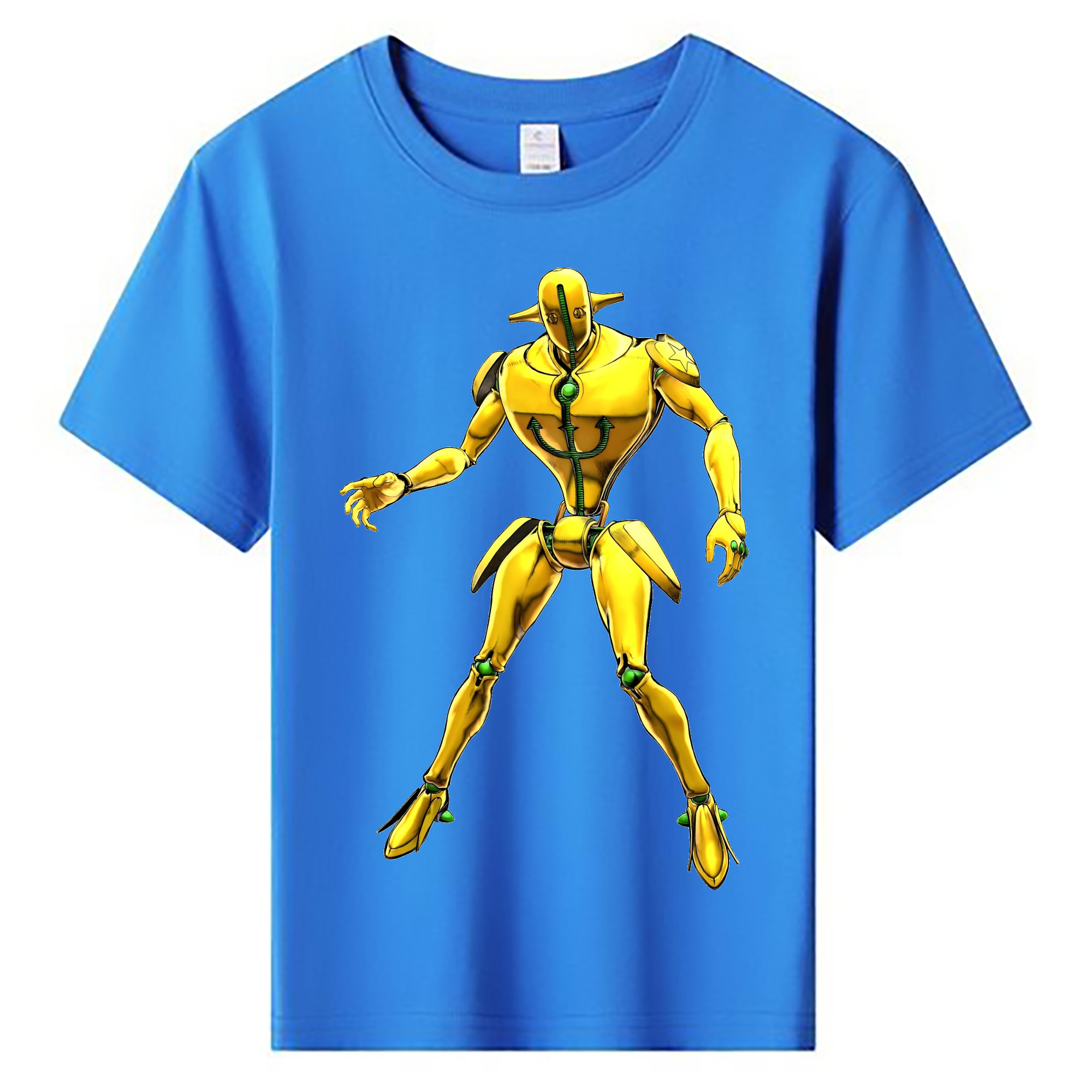 （画像用） ジョジョの奇妙な冒険 JoJo's Bizarre Adventure 綿100％キッズTシャツ（フロントプリント）